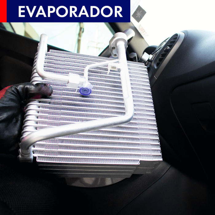 Evaporador producto de Pro Aire